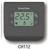 Neprogramuojamas skaitmeninis patalpos termostatas su ekranu 2-40°C Fantini Cosmi FC-CH112 (antracito spalvos)