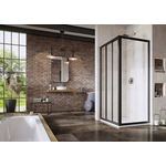 Ravak juoda dušo kabina Supernova