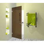 Berėmės dušo durys FR-D1 rudai tonuotu stiklu