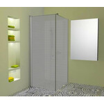 Dušo kabina Griubner AL-K1 matiniu stiklu