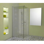 Dušo kabina Griubner AL-K1 raštuotu stiklu