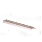 Alkūnės laikiklis su fiksuotomis angomis, C profilio, 350x50 mm