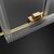 Radaway Idea Gold KDD dušo kabinos stiklo laikiklis