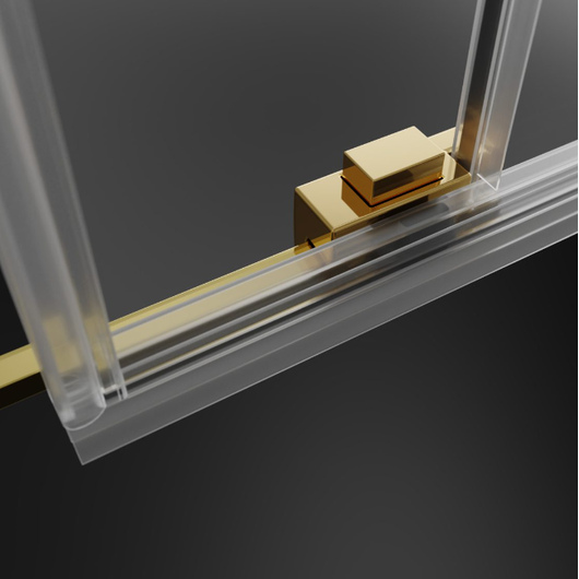 Radaway Idea Gold KDJ dušo kabinos elegantiškos detalės