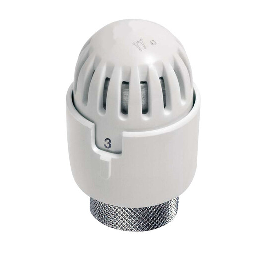 Balta termostatinė galvutė Carlo Poletti M30 x 1,5