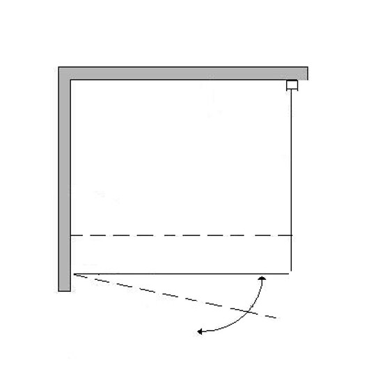 Berėmės dušo sienelės FR-K1 schema